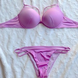 Victoria’s Secret pink bikini top 34D bottom M